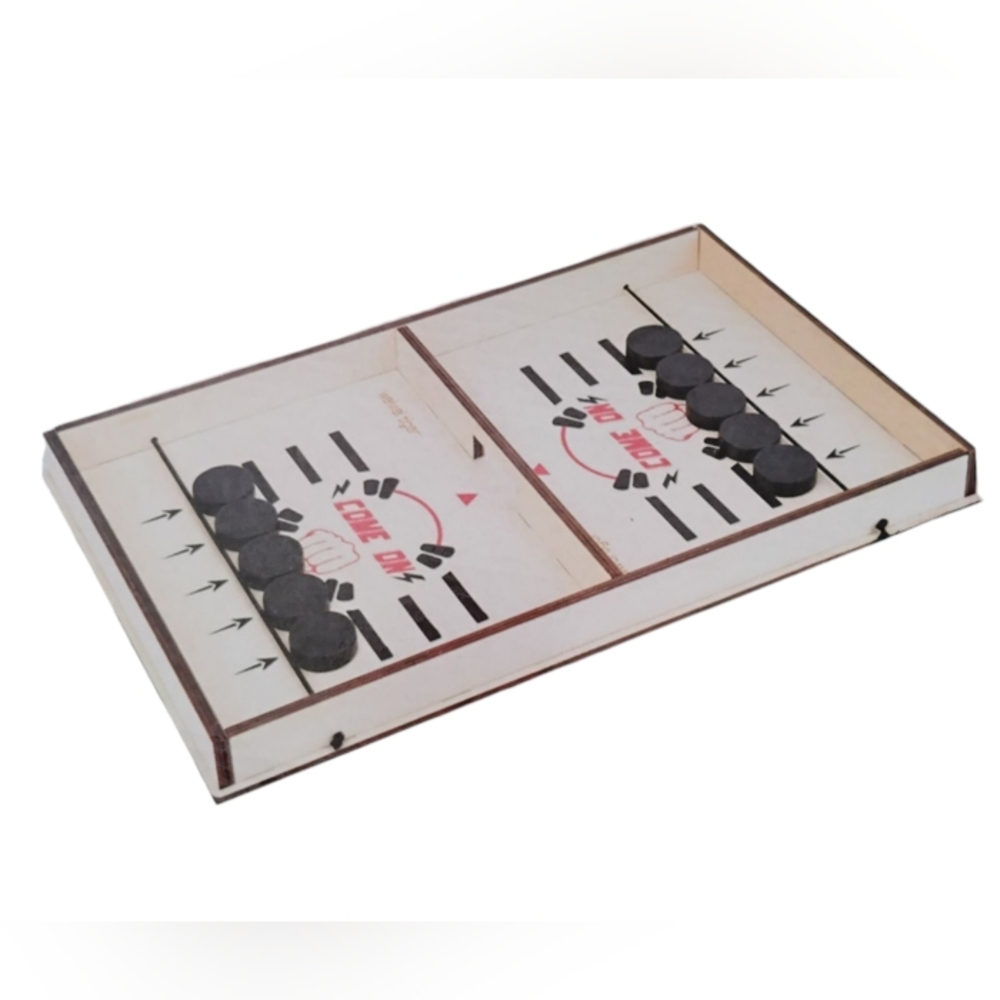 Fast Paced Sling Puck Game Table Winner PK Game Board Family Toys Child Gift